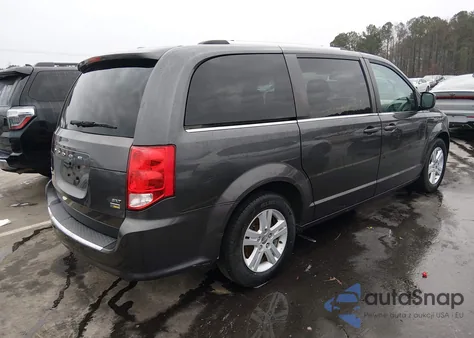 2018 Dodge Grand Caravan Sxt из США, поврежденный, VIN 2C4RDGCG0JR239844